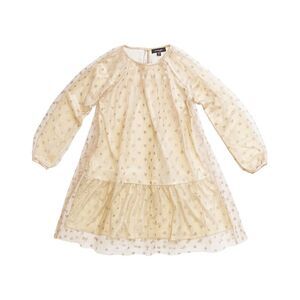 Imoga Girls Rosaline Dress, Gold